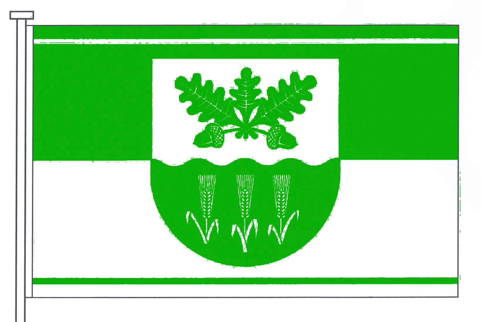 Flagge Gemeinde&nbsp;Groß Rheide, Kreis Schleswig-Flensburg
